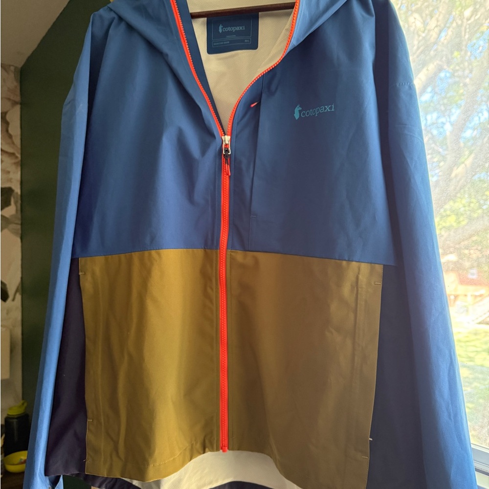 Cotopaxi Men’s Cielo Full Zip Rain Jacket - XL